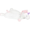 WubbaNub Baby White Unicorn Lovey