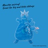 WubbaNub Blue Monster Lovey