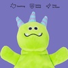 WubbaNub Green Monster Lovey