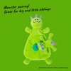 WubbaNub Green Monster Lovey