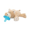 WubbaNub Infant Pacifier – Heart Warrior Bear