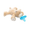 WubbaNub Infant Pacifier – Heart Warrior Bear