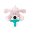 WubbaNub Infant Pacifier – Pink Bear
