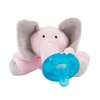 WubbaNub Infant Pacifier – Pink Elephant