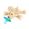WubbaNub Infant Pacifier – Tan Reindeer