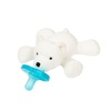 WubbaNub Infant Pacifier – White Polar Bear