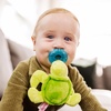 WubbaNub Infant Pacifier, Silicone, Latex Free,Phthalate Free – Turtle