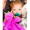 WubbaNub Purple Monster Lovey