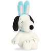 Aurora Adorable Peanuts Easter Snoopy Stuffed Animal – Officially Licensed Toys For All Snoopy Fans – Seasonal Plush For Easter Holiday – White 8 Inches