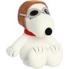Aurora® Adorable Peanuts® Flying Ace Stuffed Animal – Officially Licensed Toys for All Snoopy Fans – Nostalgic Gift for Adults and Birthday Celebrations – 12.5 Inches