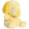 Aurora® Adorable Peanuts® Snoopy Color Collection Palm Pals™ Stuffed Animal – Officially Licensed Toys for All Snoopy Fans – Nostalgic Gift for Adults and Birthday Celebrations – Yellow 5 Inches