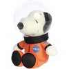 Aurora® Adorable Peanuts® Space Suit Snoopy with Helmet Stuffed Animal – Officially Licensed Toys for All Snoopy Fans – Nostalgic Gift for Adults and Birthday Celebrations – Orange 10 Inches