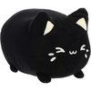 Aurora® Enchanting Tasty Peach® Black Sesame Meowchi Stuffed Animal – Bright & Colorful Design – Showpiece Plush – Black 7 Inches