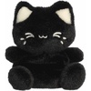 Aurora® Enchanting Tasty Peach® Meowchi Palm Pals™ Stuffed Animal – Bright & Colorful Design for Room Decor – Perfect for Adults, Kids, and Birthdays – Black Sesame 5 Inches