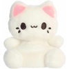 Aurora® Enchanting Tasty Peach® Meowchi Palm Pals™ Stuffed Animal – Bright & Colorful Design for Room Decor – Perfect for Adults, Kids, and Birthdays – Custard 5 Inches