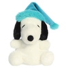 Aurora Festive Peanuts Bundled Up Snoopy Palm Pals Stuffed Animal – Officially Licensed Toys For All Snoopy Fans – Perfect For Holiday Decorations or Gifts – White 8 Inches