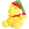 Aurora® Festive Peanuts® Elf Woodstock Palm Pals™ Stuffed Animal – Officially Licensed Toys for All Snoopy Fans – Perfect for Holiday Decorations or Gifts – Yellow 5 Inches
