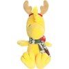 Aurora Festive Peanuts Reindeer Woodstock Stuffed Animal – Officially Licensed Toys for All Snoopy Fans – Perfect for Holiday Decorations or Gifts – Yellow 7 Inches