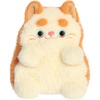Aurora Playful Mewmews Cheddar Stuffed Animal – Adorable Companions – Endless Play Possibilities – Orange 8 Inches