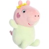 Aurora® Playful Peppa Pig™ Baby Evie Stuffed Animal – Officially Licensed Toys for All Fans – Perfect for Birthdays, Adults and Kids All Ages – Pink 8 Inches