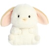 Aurora® Playful Rolly Pet™ Bouncy Bunny™ Stuffed Animal – Compact Size for On-the-Go Fun – for Adults, Kids, Birthdays, and Anniversaries – White 5 Inches