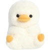 Aurora® Playful Rolly Pet™ Delight Duck™ Stuffed Animal – Compact Size for On-the-Go Fun – for Adults, Kids, Birthdays, and Anniversaries – White 5 Inches