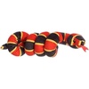 Aurora® Playful Snake Wrist Wranglers™ Coral Snake Stuffed Animal – Vibrant Colors for an Eye-Catching Design – Perfect for Kids, Adults, and Any Reptile Enthusiasts