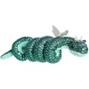 Aurora® Playful Wrist Wranglers™ Viridian Dragon™ Stuffed Animal – Vibrant Colors for an Eye-Catching Design – Perfect for Kids and Costumes – Green 8 Inches