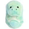 Aurora® Round Rolly Pet™ Myrtle Manatee™ Stuffed Animal – Adorable Companions – On-The-Go Fun – Green 5 Inches