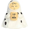 Aurora Spooky Peanuts Rockin’ Charlie Brown Stuffed Animal – Officially Licensed Toys for All Snoopy Fans – Perfect for Halloween Decorations and Gifts – White 8 Inches