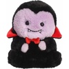 Aurora® Spooky Rolly Pet™ Vaughn Vampire™ Stuffed Animal – Compact Size for On-the-Go Fun – Perfect for Halloween Decorations and Gifts – Purple 5 Inches