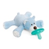 WubbaNub Infant Pacifier – Blue Bear(1 Count (Pack of 1))