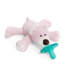 WubbaNub Infant Pacifier – Pink Bear