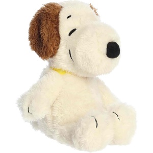 Aurora® Adorable Peanuts® Andy Stuffed Animal – Officially Licensed Toys for All Snoopy Fans – Nostalgic Gift for Adults and Birthday Celebrations – Brown 8 Inches