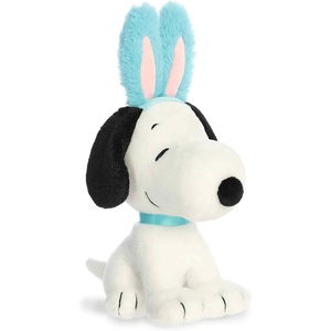 Aurora Adorable Peanuts Easter Snoopy Stuffed Animal – Officially Licensed Toys For All Snoopy Fans – Seasonal Plush For Easter Holiday – Seated 9 Inches