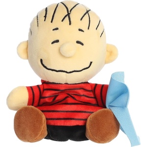 Aurora Adorable Peanuts Linus Palm Pals Stuffed Animal – Officially Licensed Toys for All Snoopy Fans – Nostalgic Gift for Adults and Birthday Celebrations – Multicolor 5 Inches