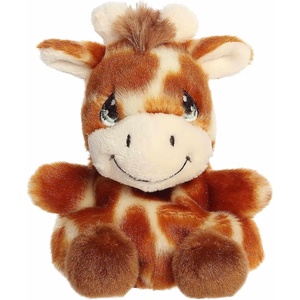 Aurora® Adorable Precious Moments™ Raffie Giraffe Palm Pals™ Stuffed Animal – Heartwarming Toy for Comforting Children – for Sentimental Gifts, Birthdays, and Adults – Brown 4.5 Inches