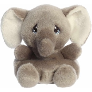 Aurora® Adorable Precious Moments™ Tuk Elephant Palm Pals™ Stuffed Animal – Heartwarming Toy for Comforting Children – for Sentimental Gifts, Birthdays, and Adults – Gray 5 Inches