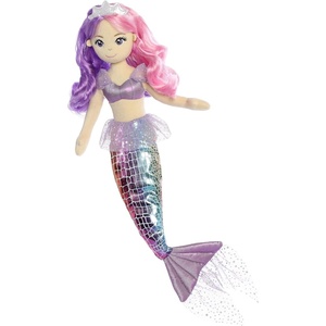 Aurora® Enchanting Sea Sparkles™ Rainbow Sea Iris™ Stuffed Doll – Imaginative Play with Magical Companions – Perfect for Kid’s Birthdays and Celebrations – 17.5 Inches