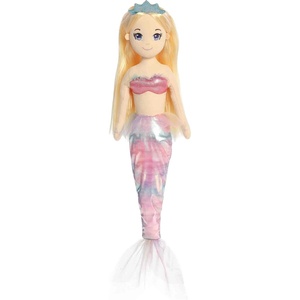 Aurora® Enchanting Sea Sparkles™ Sea Sparkles Watercolor Skies Stuffed Doll – Imaginative Play with Magical Companions – Perfect for Kid’s Birthdays and Celebrations – Lotus™ 12 Inches