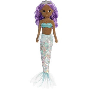 Aurora® Enchanting Sea Sparkles™ Sea Sparkles Watercolor Skies Stuffed Doll – Imaginative Play with Magical Companions – Perfect for Kid’s Birthdays and Celebrations – Sophia™ 13 Inches