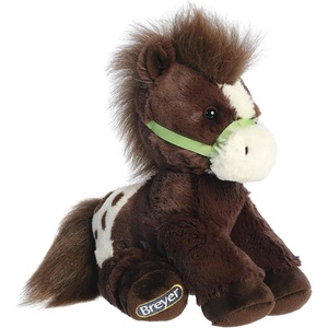 Aurora® Exquisite Breyer® Bridle Buddies™ Blanket Appaloosa Stuffed Animal – Realistic Detailing for Imaginative Play – Perfect for Kids, Adults, and Any Horse Lovers – Brown 9 Inches