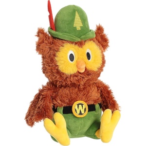 Aurora® Official Licensed U.S. Forest Service Woodsy Plush Stuffed Animal – Soft and Cuddly Toy for Imaginative Play – Perfect for Kids, Nature Lovers, and Woodland-Themed Decor – Brown 10 Inches