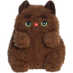 Aurora® Playful Mewmews™ Beans Stuffed Animal – Adorable Companions – Endless Play Possibilities – Brown 7 Inches