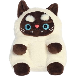 Aurora® Playful Mewmews™ Sherlock Stuffed Animal – Adorable Companions – Endless Play Possibilities – Brown 7 Inches