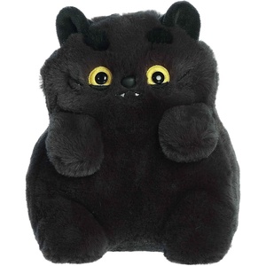 Aurora® Playful Mewmews™ Storm Stuffed Animal – Adorable Companions – Endless Play Possibilities – Black 7 Inches