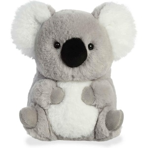 Aurora® Playful Rolly Pet™ Precious Panda™ Stuffed Animal – Compact Size for On-the-Go Fun – for Adults, Kids, Birthdays, and Anniversaries – White 4 Inches(Rolly Pet)