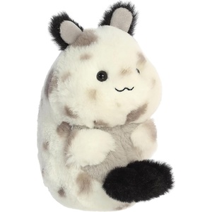 Aurora® Playful Rolly Pet™ Serendipity Sea Bunny™ Stuffed Animal – Compact Size for On-the-Go Fun – for Adults, Kids, Birthdays, and Anniversaries – White 5 Inches