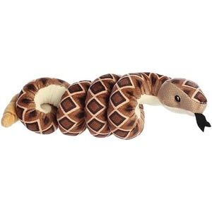 Aurora® Playful Snake Wrist Wranglers™ Diamondback Rattlesnake Stuffed Animal – Vibrant Colors for an Eye-Catching Design – Perfect for Kids, Adults, and Any Reptile Enthusiasts