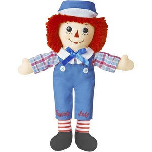 Aurora® Timeless Raggedy Ann & Raggedy Andy® Raggedy Ann Classic Stuffed Doll – Cherished Memories – Lasting Play – Multicolor 12 Inches(RAGGEDY ANDY CLASSIC 12″)